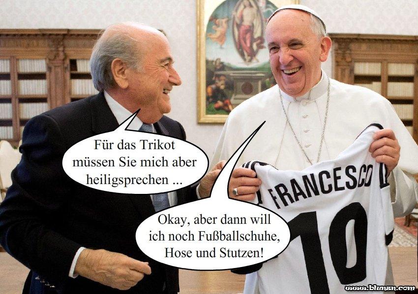 Papst Franziskus/ Sepp Blatter